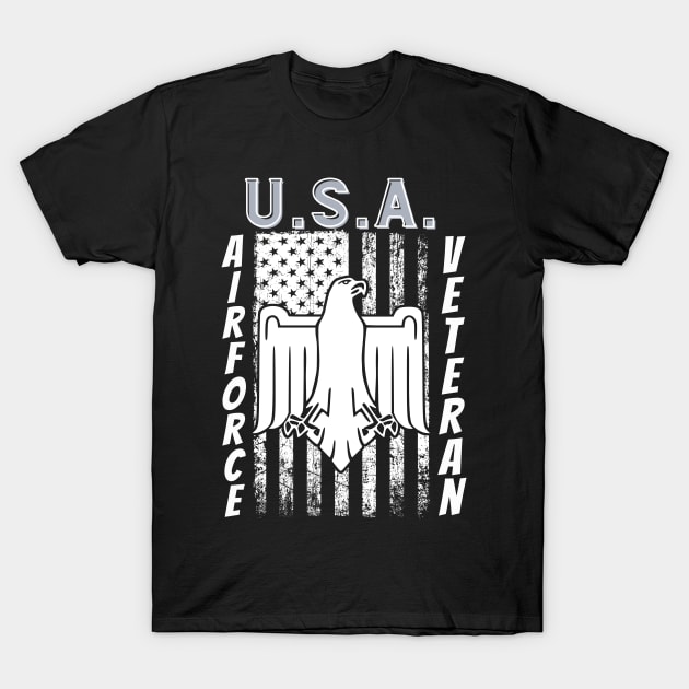 US Air Force veteran T-Shirt by Fabled Rags 
